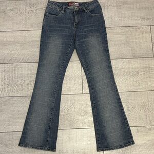 Y2K Classic Blue Women's Flare Jeans